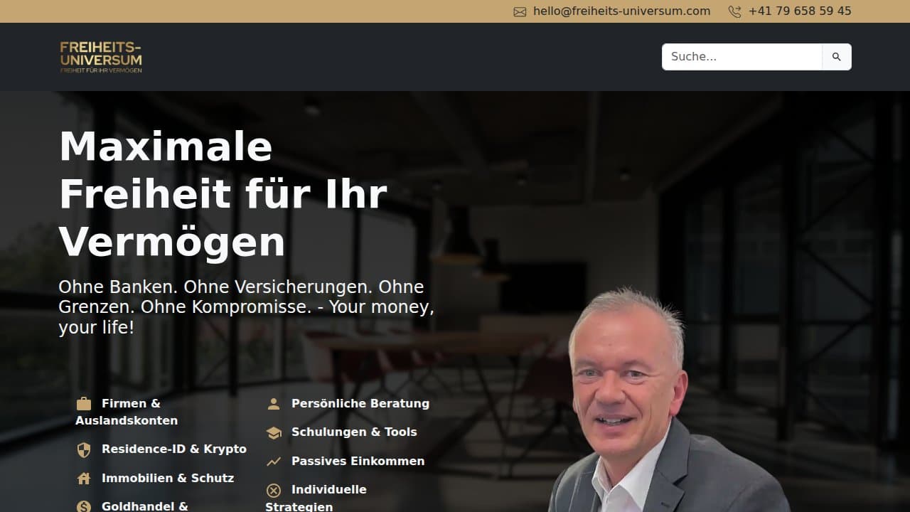 Freiheits-Universum – Financial Coaching